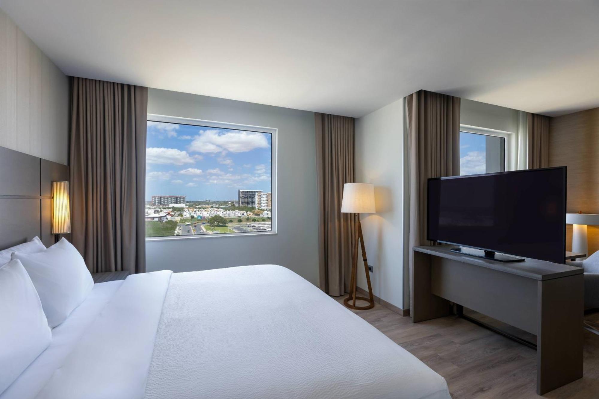 Estudio con sofá cama y vistas a la ciudad - 1 cama extragrande